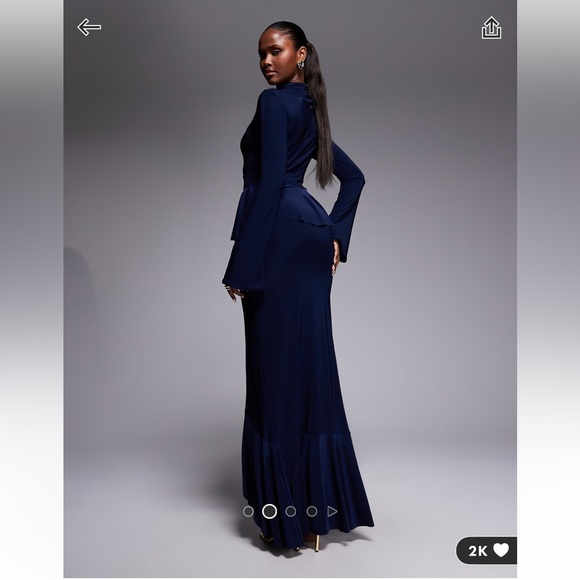 ASOS Dresses & Skirts - Elegant Navy Blue Women's Skirt